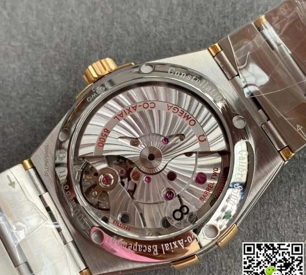 Omega Constellation 123.20.38.21.02.006 VS Factory 1:1 Best Edition Replica Watch Gold Bezel